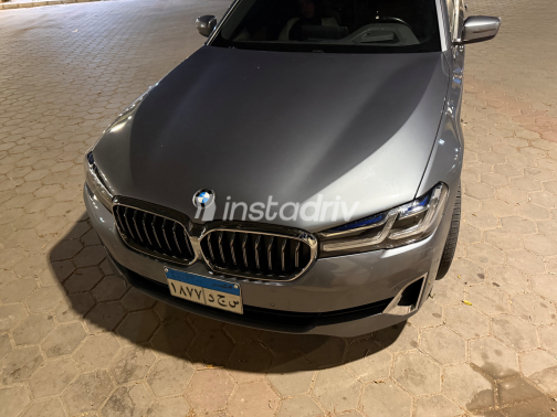 بي ام دبليو 520 2021 أبيض أوتوماتيك مستعملة للبيع في الإسكندرية - 2