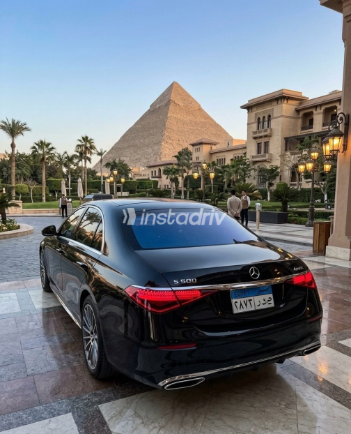 Mercedes S 500 2021 Black Automatic Used for Sale in Alexandria - 2