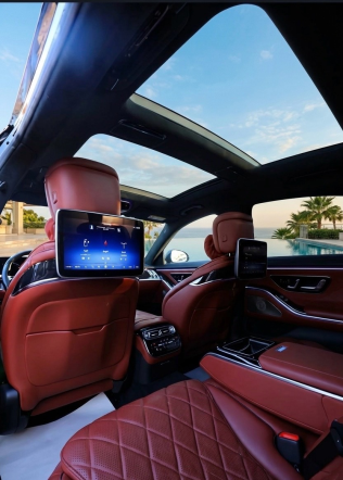 Mercedes S 500 2021 Black Automatic Used for Sale in Alexandria