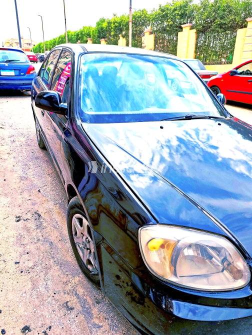 Hyundai Verna 2004 Black Automatic Used for Sale in Giza - 2