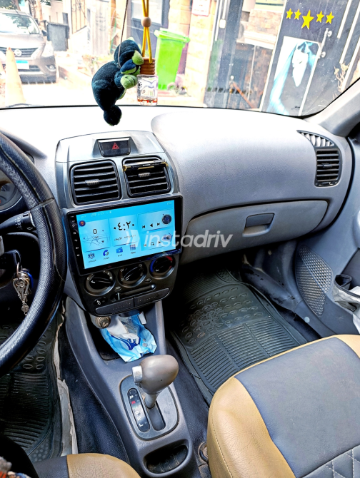 Hyundai Verna 2004 Black Automatic Used for Sale in Giza - 5