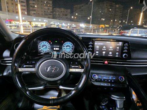 هيونداي إلنترا سى ان 7 2021 أزرق أوتوماتيك مستعملة للبيع في مدينة نصر - 2