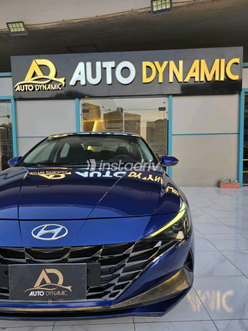 هيونداي إلنترا سى ان 7 2021 أزرق أوتوماتيك مستعملة للبيع في مدينة نصر - 9