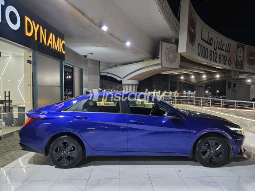 هيونداي إلنترا سى ان 7 2021 أزرق أوتوماتيك مستعملة للبيع في مدينة نصر - 10