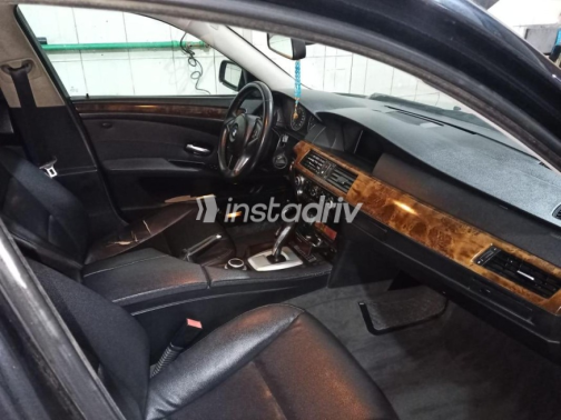 BMW 525 2008 Black Automatic Used for Sale in Cairo - 1