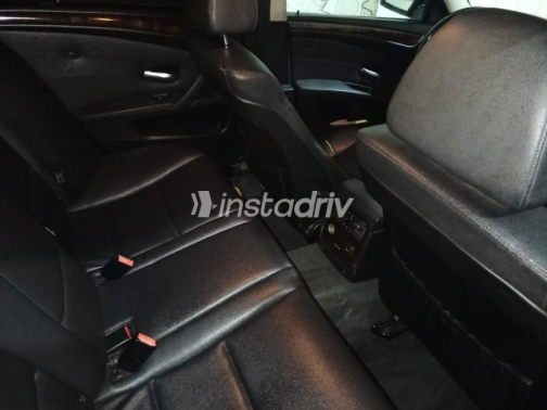 BMW 525 2008 Black Automatic Used for Sale in Cairo - 2