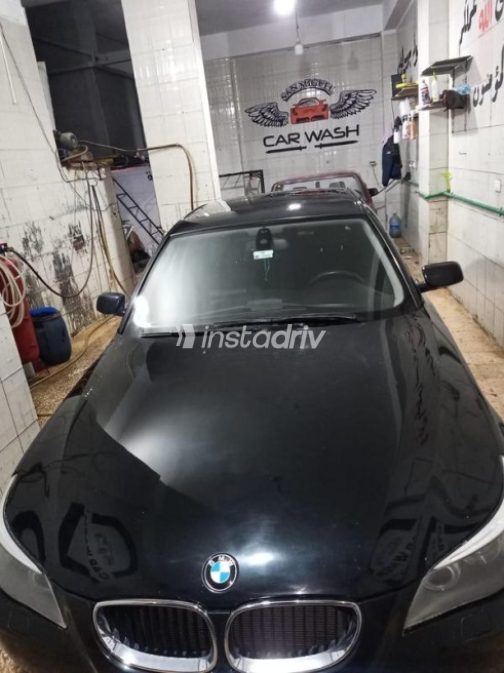 BMW 525 2008 Black Automatic Used for Sale in Cairo - 6