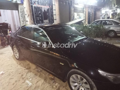 BMW 525 2008 Black Automatic Used for Sale in Cairo - 10