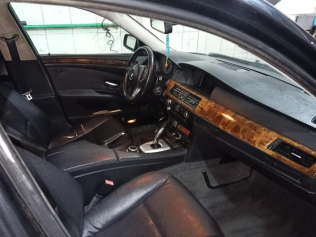 BMW 525 2008 Black Automatic Used for Sale in Cairo