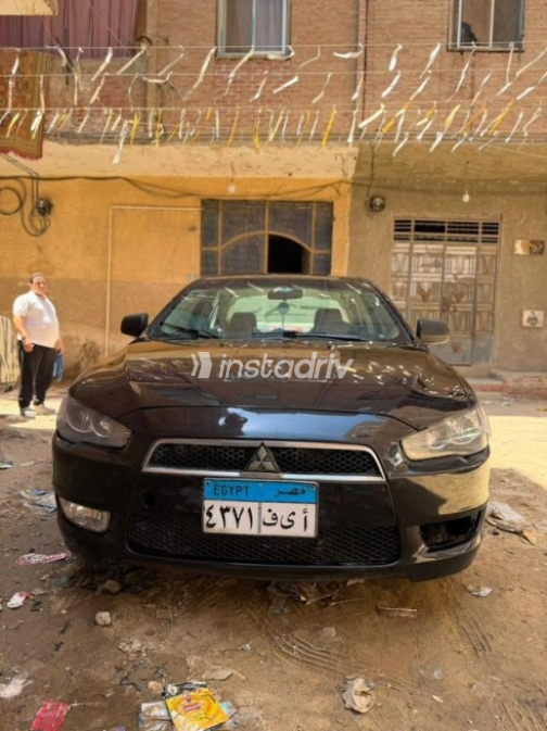 Mitsubishi Lancer EX Shark 2008 Black Automatic Used for Sale in Giza - 3