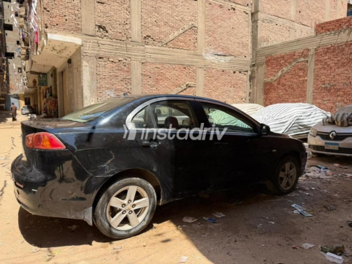 Mitsubishi Lancer EX Shark 2008 Black Automatic Used for Sale in Giza - 10