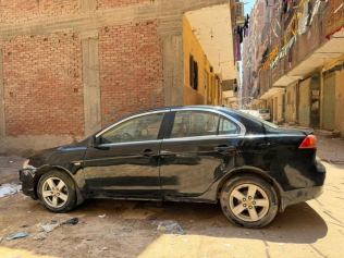 Mitsubishi Lancer EX Shark 2008 Black Automatic Used for Sale in Giza