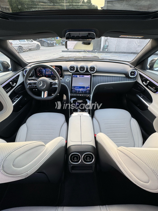 Mercedes C 180 2025 Dark Gray Automatic Used for Sale in Giza - 2