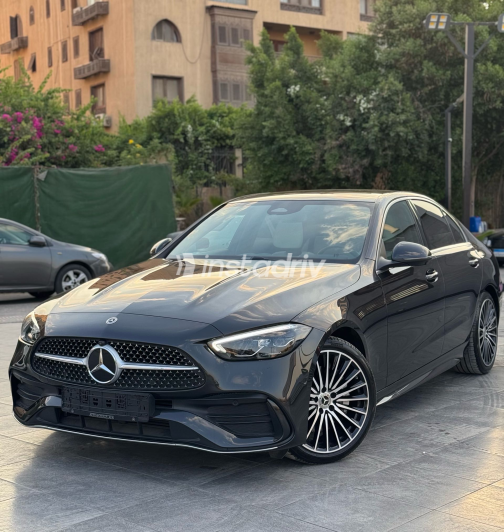 Mercedes C 180 2025 Dark Gray Automatic Used for Sale in Giza - 4