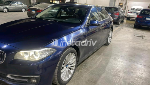 BMW 520 2017 Blue Automatic Used for Sale in Cairo - 5