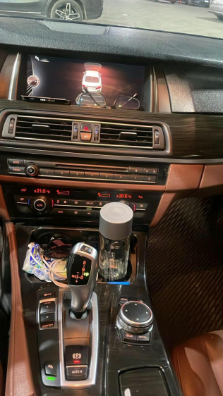 BMW 520 2017 Blue Automatic Used for Sale in Cairo