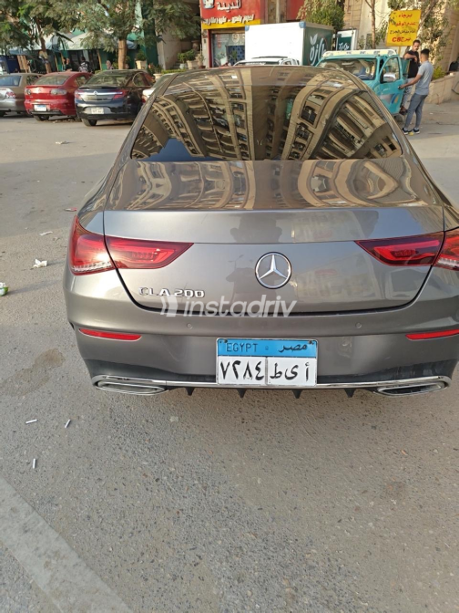 Mercedes CLA 200 2021 Gray Automatic Used for Sale in Maadi - 1