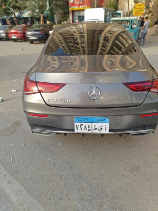 Mercedes CLA 200 2021 Gray Automatic Used for Sale in Maadi