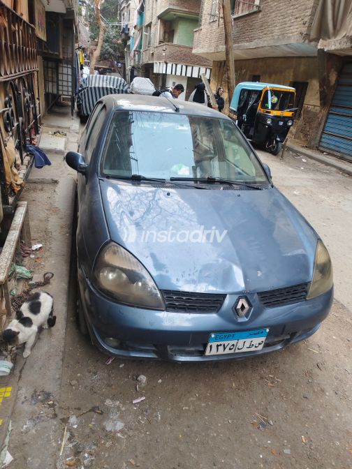 Renault Clio 2008 Blue Automatic Used for Sale in Maadi - 3