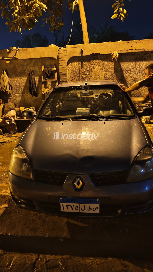 Renault Clio 2008 Blue Automatic Used for Sale in Maadi - 6