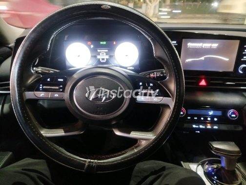 هيونداي إلنترا سى ان 7 2022 أسود أوتوماتيك مستعملة للبيع في القليوبية‎‎ - 7