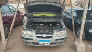 Hyundai Matrix 2001 Gray Automatic Used for Sale in Qalyubia