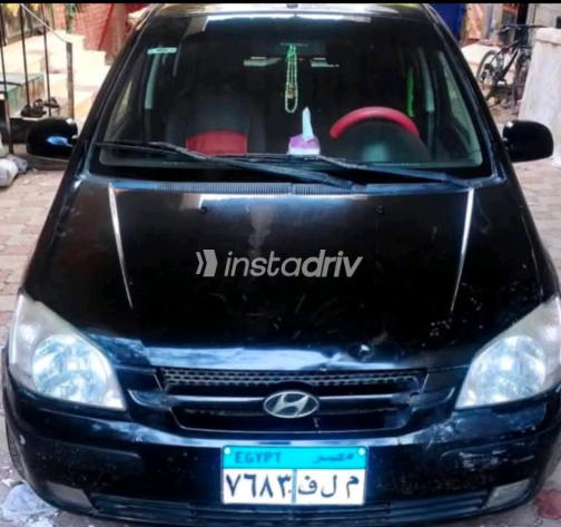 Hyundai Getz 2004 Black Manual Used for Sale in Cairo - 3