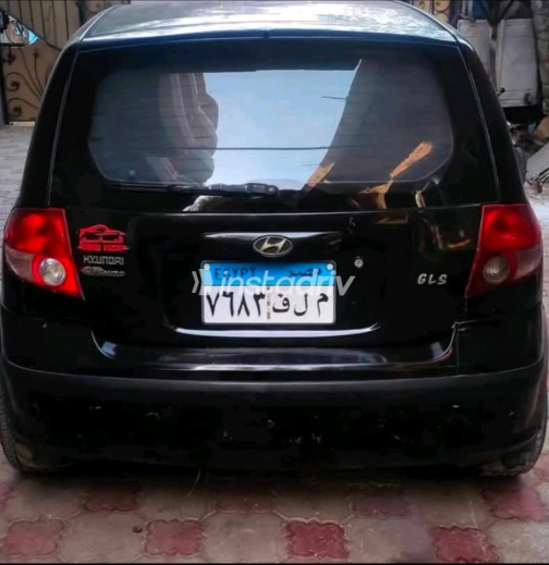 Hyundai Getz 2004 Black Manual Used for Sale in Cairo - 4