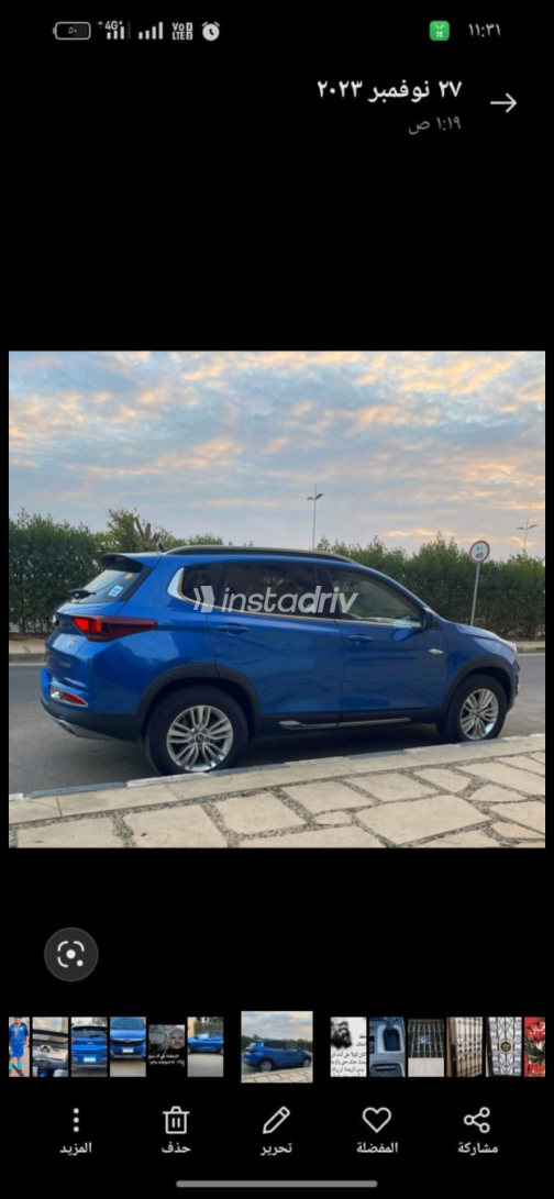Speranza Tiggo 2022 Blue Automatic Used for Sale in Giza - 3