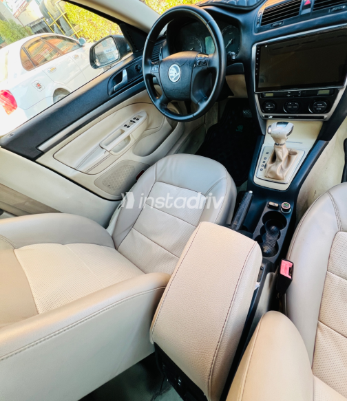 Skoda Octavia A5 2027 Black Automatic Used for Sale in Sadat City - 4