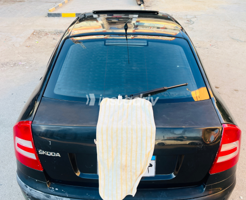 Skoda Octavia A5 2027 Black Automatic Used for Sale in Sadat City - 8