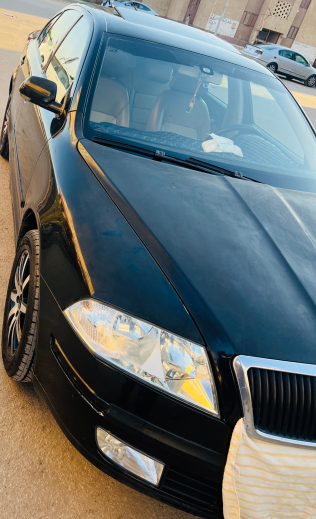 Skoda Octavia A5 2027 Black Automatic Used for Sale in Sadat City