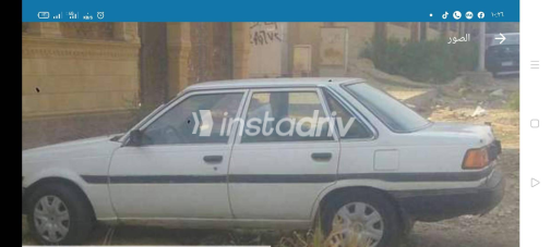 Toyota Corona 1985 Beige Manual Used for Sale in Qalyubia - 2