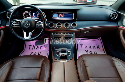 Mercedes E 200 2020 Black Automatic Used for Sale in Nasr city - 2