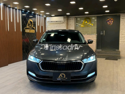 سكودا اوكتافيا 2021 رمادي أوتوماتيك مستعملة للبيع في مدينة نصر - 1