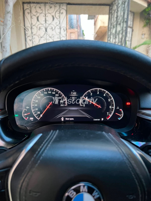 BMW 520 2019 Black Automatic Used for Sale in Alexandria - 4