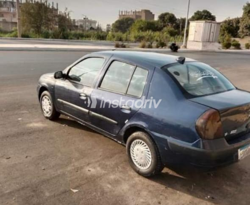رينو كليو 2005 أبيض يدوي مستعملة للبيع في الأقصر - 1
