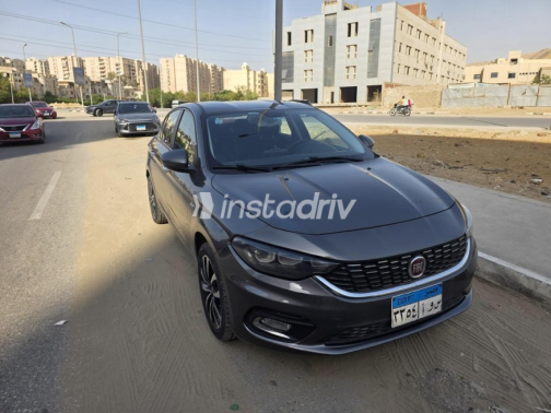 Fiat Tipo 2021 Dark Gray Automatic Used for Sale in Maadi - 1