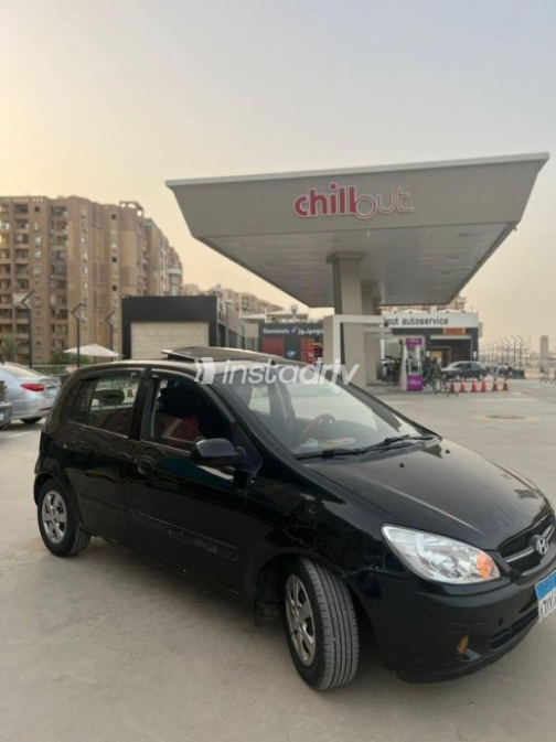 Hyundai Getz 2010 Black Automatic Used for Sale in Tanta - 2
