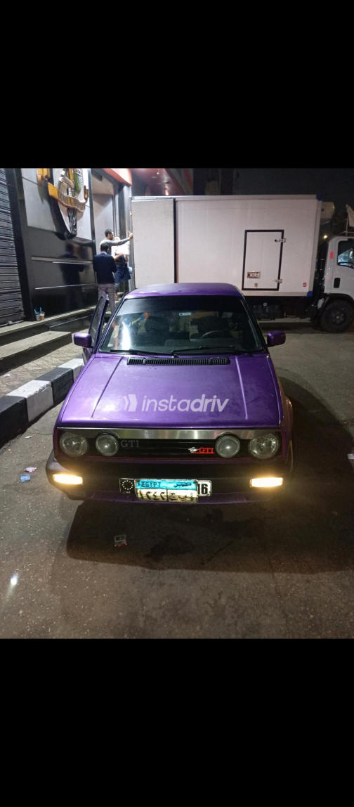 Volkswagen Golf 1989 Purple Manual Used for Sale in El Salam City - 3