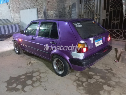 Volkswagen Golf 1989 Purple Manual Used for Sale in El Salam City - 6