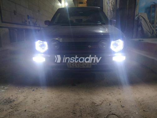 Volkswagen Golf 1989 Purple Manual Used for Sale in El Salam City - 8