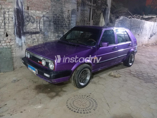Volkswagen Golf 1989 Purple Manual Used for Sale in El Salam City - 9