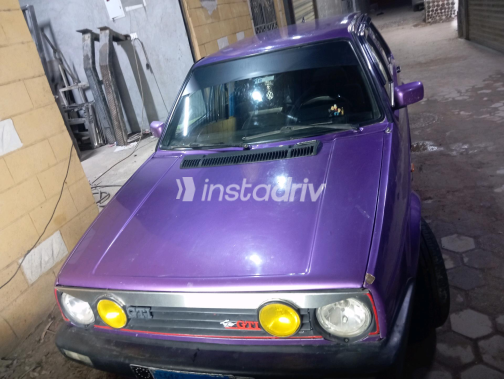 Volkswagen Golf 1989 Purple Manual Used for Sale in El Salam City - 10
