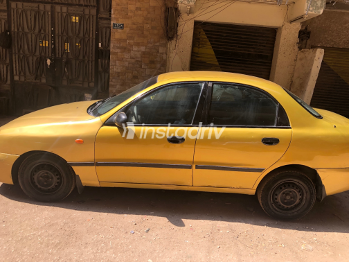 دايو لانوس 2 1999 ذهبي يدوي مستعملة للبيع في الهرم - 10