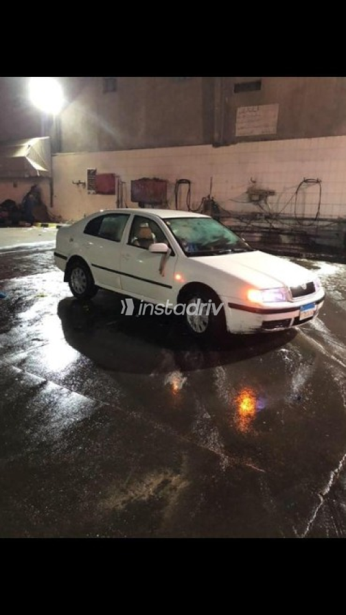 سكودا اوكتافيا A4 2008 أبيض أوتوماتيك مستعملة للبيع في الإسكندرية - 2