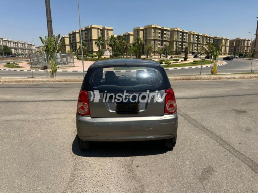 Kia Picanto 2010 Dark Gray Automatic Used for Sale in Cairo - 4