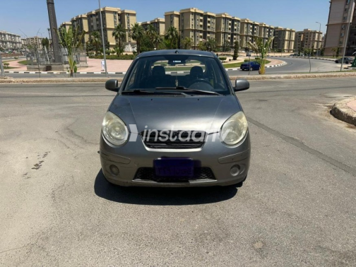 Kia Picanto 2010 Dark Gray Automatic Used for Sale in Cairo - 6