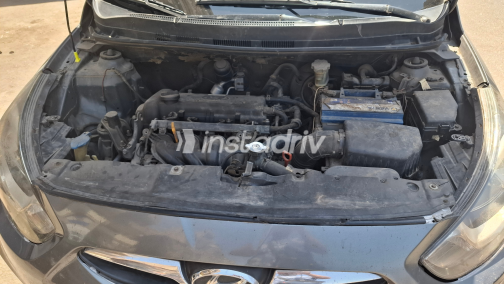 Hyundai Accent RB 2012 Gray Automatic Used for Sale in Giza - 1