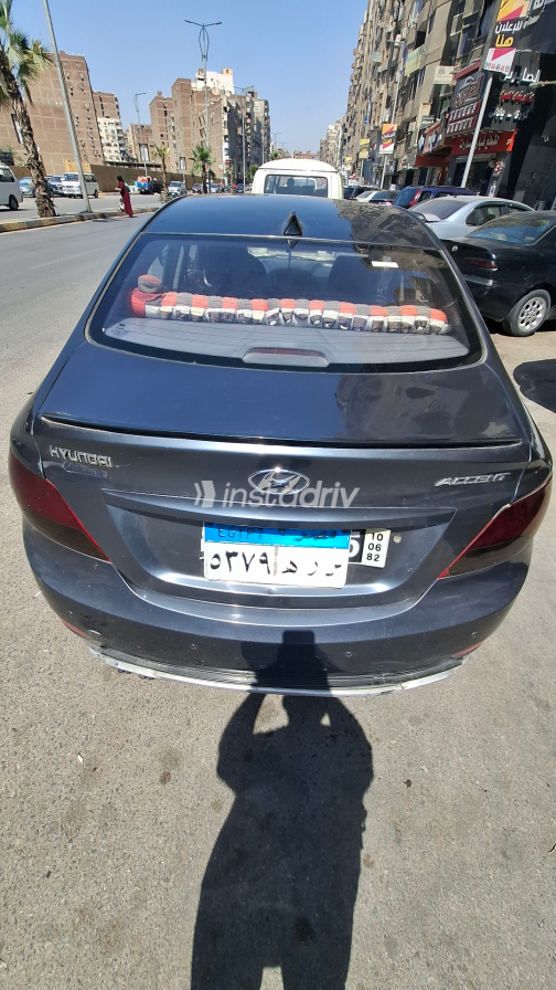 Hyundai Accent RB 2012 Gray Automatic Used for Sale in Giza - 5